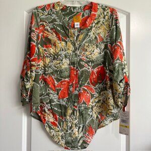 NWT Ruby Rd. Petite 3/4 Sleeve Blouse Sz PM